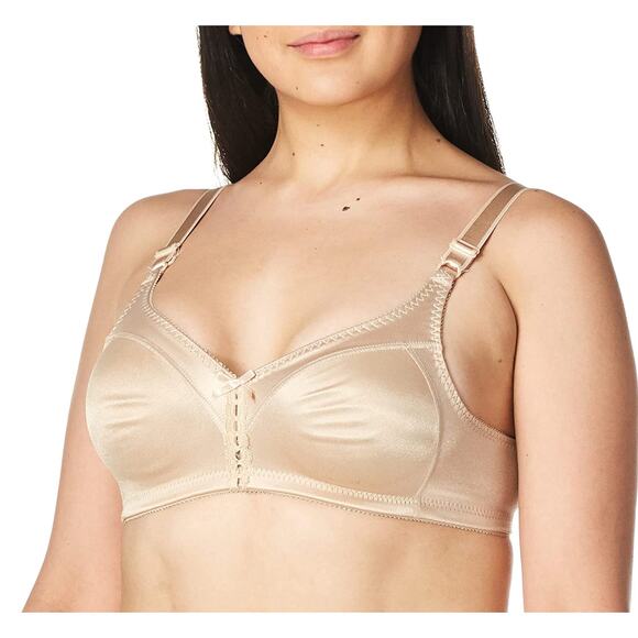 Bali Women's Double Support Wirefree Bra 36D Nude DF3820 NWT - Picture 1 of 6